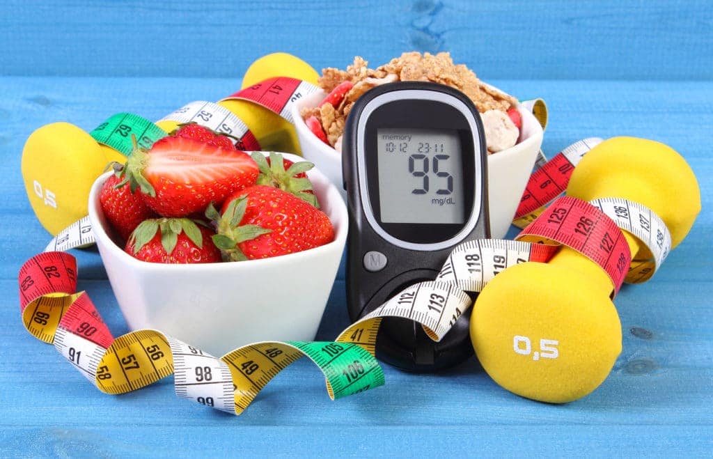 Glucometer with sugar level